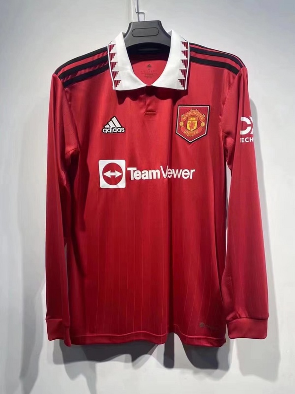 22-23 Manchester United home long sleeves